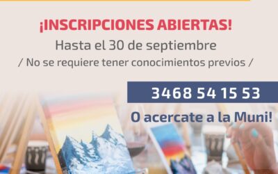 ¡INSCRIPCIONES ABIERTAS! PINTURA DE PAISAJES