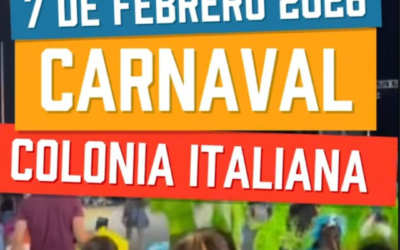 7 de Febrero Carnaval Colonia Italiana