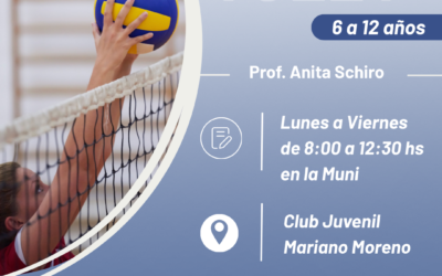Vóley para los peques