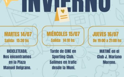 🥳📆 EN VACACIONES DE INVIERNO, SIGUEN LAS ACTIVIDADES